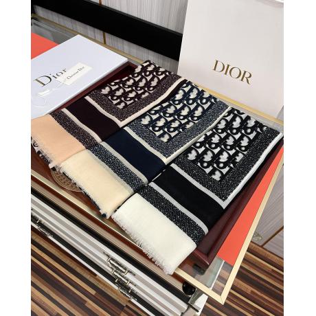 累積売上総額第3位！ Dior ディオール カシミヤ新品マフラー新品絶妙プリントデザイン 新品新品VIPおすすめ始める価値があるプリント大判 ストール 3色 本当に届く安全対応