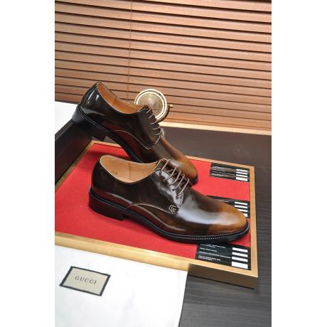 GUCCI グッチ 紳士 新品新品牛革新品2色 コピー 販売靴工場直売サイト ランキング