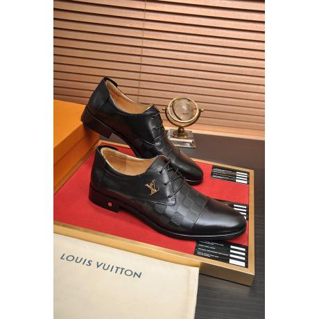 新作限定人気 入手困難 LOUIS VUITTON ルイヴィトン 新品牛革2色革靴 スーパーコピー販売口コミ代引き店