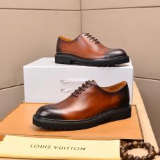 確保済み ヴィトン LOUIS VUITTON  新品新品ビジネス革靴高品質2色 スーパーコピーブランド激安販売工場直売専門店