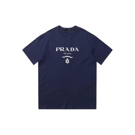 プラダ PRADA Tシャツ定番夏新作シンプルさ レジャー半袖百搭 快適高級感