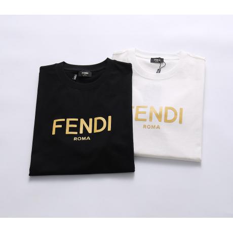 関税込 FENDI フェンディ Tシャツ新作半袖すぐ届くニット 服専門店安全なサイト