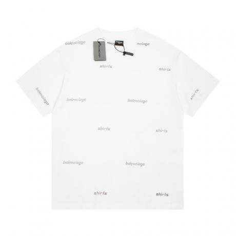 バレンシアガ BALENCIAGA Tシャツ緩い服定番レジャー标志高品質2色 ブランドコピー偽物通販