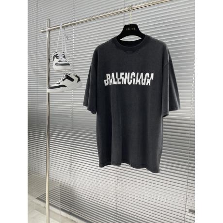 バレンシアガ BALENCIAGA メンズレディースTシャツ緩い服定番レジャー 国内発送優良可能