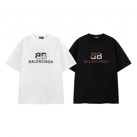メンズバレンシアガ  BALENCIAGA  Tシャツ メンズ レディース ブラック