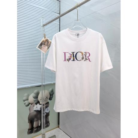 ディオール Dior Tシャツ綿刺繍新作刺繍2色 本当に届く専門店対応