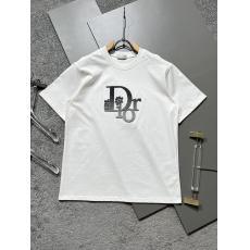即発注目度NO.1 Dior ディオール メンズTシャツ半袖百搭  快適柔軟良いコート気質 ブランドコピー工場直売販売店