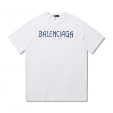 争奪戦 バレンシアガ BALENCIAGA メンズレディースTシャツ新作半袖印刷トレンドファッション頑丈トレンド夏2色 格安工場直営届く