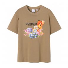 Burberry バーバリー レディースTシャツ綿定番新作半袖百搭  高品質同じスタイル芸能人良い快適2色 スーパー代引きおすすめ店