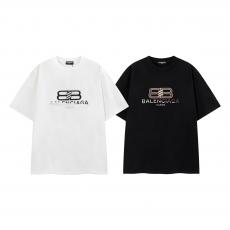 BALENCIAGA バレンシアガ メンズレディースTシャツ半袖快適印刷高級2色 ブランドコピー専門店直営店