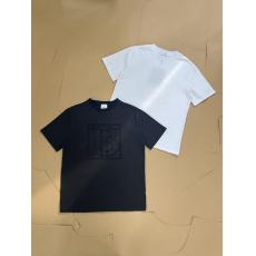 バーバリー Burberry メンズレディースTシャツ綿ラウンドネック 半袖快適印刷2色 スーパーコピー工場直営店優良店