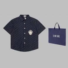 Dior ディオール 定番刺繍新作シンプルさ 半袖标志シャツ ブランドコピー工場直営激安