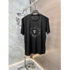 ヴェルサーチェ Versace Tシャツ定番刺繍シンプルさ レジャー半袖快適ビジネスニット3色 スーパーコピー国内安全工場直売サイト