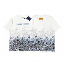 ルイヴィトン LOUIS VUITTON  メンズレディースTシャツ緩い服半袖高品質 本当に届く工場直営おすすめ店