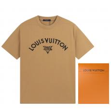 すぐにお届け ヴィトン LOUIS VUITTON  定番新作刺繍半袖快適印刷2色 スーパーコピー専門店n級品