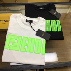 FENDI フェンディ Tシャツラウンドネック 半袖百搭  高級 ブランド販売信用できるサイト