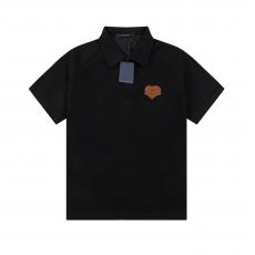 人気商品 ヴィトン LOUIS VUITTON  メンズレディースTシャツ新作快適高品質Polo衫ハートの形2色 国内発送信用できるサイト