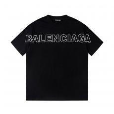 バレンシアガ BALENCIAGA カップル定番新作シンプルさ 半袖百搭  印刷良い2色 スーパー専門店ランキング