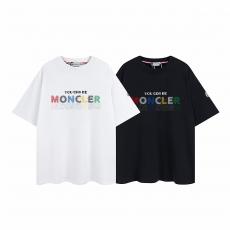 超限定 モンクレール MONCLER メンズレディースTシャツ半袖印刷印刷2色 本当に届くスーパーコピー国内安全後払い代引きサイト