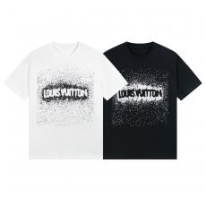 ランキング1位 LOUIS VUITTON ヴィトン Tシャツ半袖印刷2色 代引きレプリカランク