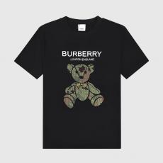 バーバリー Burberry メンズレディースTシャツ緩い服定番半袖通気快適印刷ファッション柔軟良い絶妙高級感 通気 販売安全