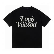 大注目 LOUIS VUITTON ルイヴィトン メンズレディースTシャツ刺繍半袖 服工場直営ランク