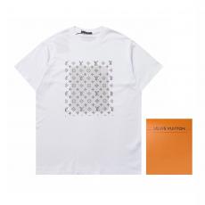LOUIS VUITTON ヴィトン Tシャツ半袖印刷 レプリカ服対応