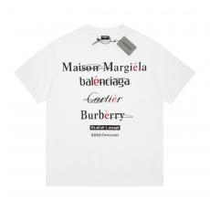 ムートンが可愛い バレンシアガ BALENCIAGA Tシャツ緩い服定番レジャー半袖コラボレーション高品質2色 服工場直営店