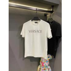Versace ヴェルサーチェ ラウンドネック 新作半袖通気ファッション高級通気2色 本当に届くスーパーコピー工場直営安全後払い代引き店
