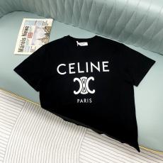 品質完璧 セリーヌ CELINE メンズレディースTシャツ綿定番半袖印刷 レプリカ工場直営店どこで買う