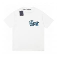 ルイヴィトン LOUIS VUITTON  メンズレディースTシャツ刺繍半袖 スーパーコピー服激安販売工場直営専門店