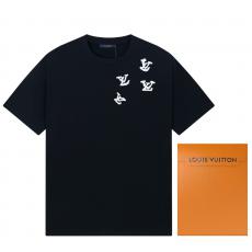 LOUIS VUITTON ルイヴィトン Tシャツ綿新作半袖快適印刷個性柔軟高品質すぐ届く高級2色 スーパー国内安全ランク
