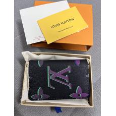 LOUIS VUITTON ルイヴィトン 新款図案財布レザー柔らかいカードホルダー実物写真字母ロゴ  本当に届くスーパーコピー安心通販サイトline