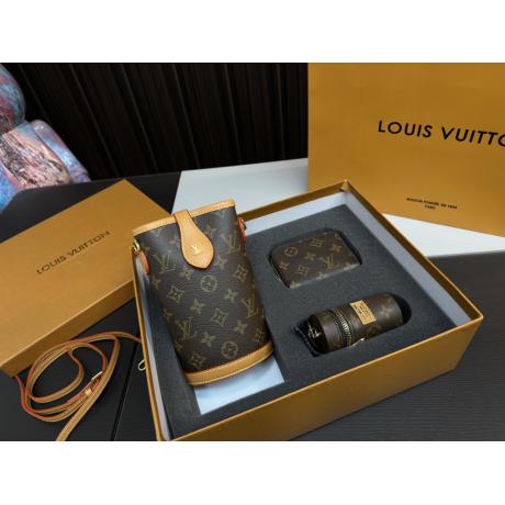 ヴィトン LOUIS VUITTON  新款携帯電話バッグモダンユーティリティ財布3点セット スーパーコピー販売工場直営口コミ後払い店