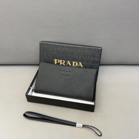 PRADA プラダ 定番 百搭質感エンボス 携帯電話バッグ財布実物写真 コピー 販売財布