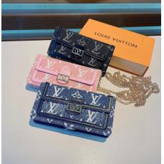 LOUIS VUITTON ヴィトン ファッション上品 刺繍携帯電話バッグ財布カードホルダーコインケースチェーン6色 レプリカ財布 代引き工場直営サイト ランキング
