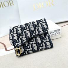 ディオール Dior 定番 新款ビンテージ感抜群 財布ジッパー捺染hand printing4色 最高品質コピー代引き対応工場直営