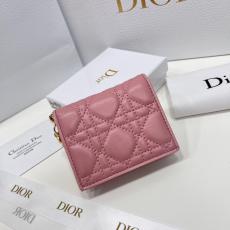 Dior ディオール 定番 新款ファッション財布レザー格子縞2色 スーパーコピー 国内後払い優良工場直売信用できるサイトline