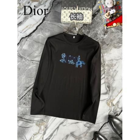 ディオール Dior 長袖クルーネック【S～4XL】 激安安全専門店