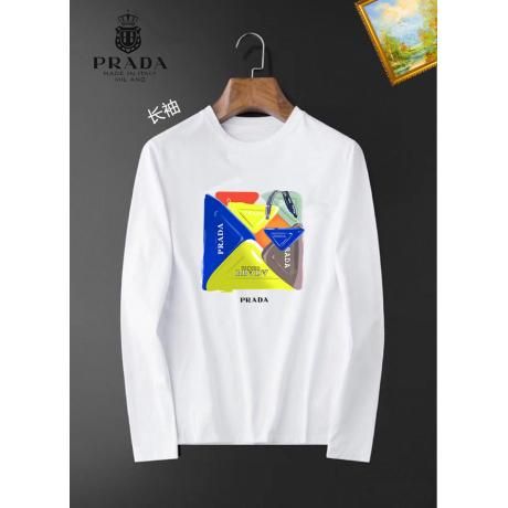 PRADA 長袖カットソー L プラダ PRADA メンズ トップス ロンT Tシャツ 長袖 ロングT