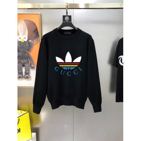 グッチ　セーター GG インターシャ ウール セーター ・ブラック | GUCCI公式