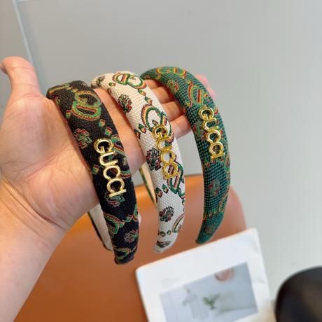 完売間近 グッチ GUCCI 3色Gucci クラシックデザイン ヘアバンド 新作