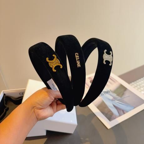 セリーヌ CELINE 3色CELINE 秋冬新作 ベルベット風ヘアバンド 快適着用