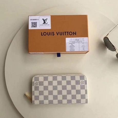 高評価 Louis Vuitton ルイヴィトン  N60019  ラウンドファスナー  財布 短財布偽物財布代引き対応