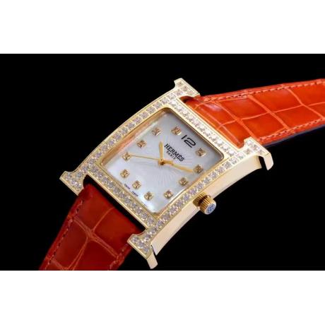 ブランド国内	Hermes エルメス  セール価格クォーツスーパーコピーブランド代引き時計