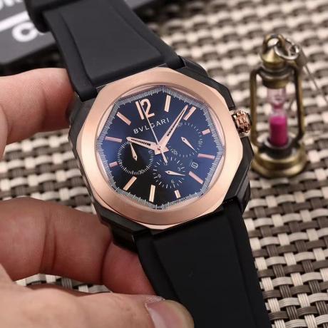 ブランド国内 Bvlgari ブルガリ クォーツレプリカ販売腕時計