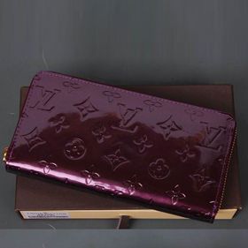 ルイヴィトン 2017美品 lv60017-Purpleルイヴィトンヴェルニ財布