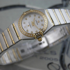 おしゃれなブランド時計がコンステレーション- OMEGA-1304-35-aj-オメガ-女性用を提供します. おすすめ 口コミ