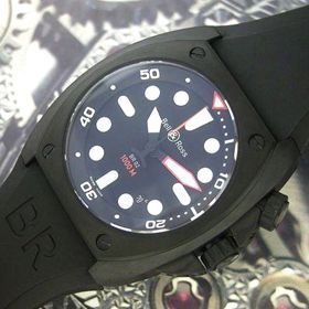 おしゃれなブランド時計がベル&ロス-BR-BELL&ROSS-BR02-bb-男性用を提供します. 販売