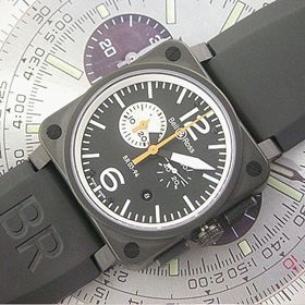 おしゃれなブランド時計がベル＆ロス-BR-BELL&ROSS-BR03-94-bc-男性用を提供します. 安全中国国内発送